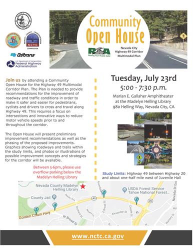 SR 49 Corridor Open House